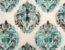 Dallas Damask – Turquoise Blue - HIBOTEX INDUSTRIES - Manufacturer and Exporter of high quality woven Jacquard Furnishing & Garment Fabrics - Jacquard Fabric Manufacturer & Exporter offering wide range of woven quality fabrics