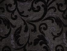 ORLEAANCE 7 – DK BLACK - HIBOTEX INDUSTRIES - Manufacturer and Exporter of high quality woven Jacquard Furnishing & Garment Fabrics - Jacquard Fabric Manufacturer & Exporter offering wide range of woven quality fabrics
