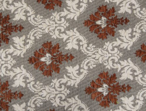 PERSIA – RUST CREAM - HIBOTEX INDUSTRIES - Manufacturer and Exporter of high quality woven Jacquard Furnishing & Garment Fabrics - Jacquard Fabric Manufacturer & Exporter offering wide range of woven quality fabrics