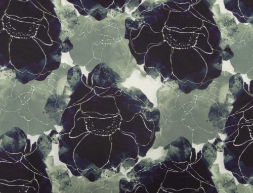 Daisy – Black - HIBOTEX INDUSTRIES - Manufacturer and Exporter of high quality woven Jacquard Furnishing & Garment Fabrics - Jacquard Fabric Manufacturer & Exporter offering wide range of woven quality fabrics