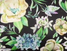 Tropico – Black - HIBOTEX INDUSTRIES - Manufacturer and Exporter of high quality woven Jacquard Furnishing & Garment Fabrics - Jacquard Fabric Manufacturer & Exporter offering wide range of woven quality fabrics