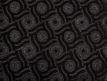 ORLEAANCE 5 – DK BLACK - HIBOTEX INDUSTRIES - Manufacturer and Exporter of high quality woven Jacquard Furnishing & Garment Fabrics - Jacquard Fabric Manufacturer & Exporter offering wide range of woven quality fabrics