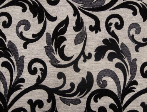 ORLEAANCE 7 – LT BLACK - HIBOTEX INDUSTRIES - Manufacturer and Exporter of high quality woven Jacquard Furnishing & Garment Fabrics - Jacquard Fabric Manufacturer & Exporter offering wide range of woven quality fabrics