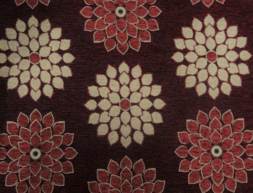 ZORIN – DK MAROON - HIBOTEX INDUSTRIES - Manufacturer and Exporter of high quality woven Jacquard Furnishing & Garment Fabrics - Jacquard Fabric Manufacturer & Exporter offering wide range of woven quality fabrics